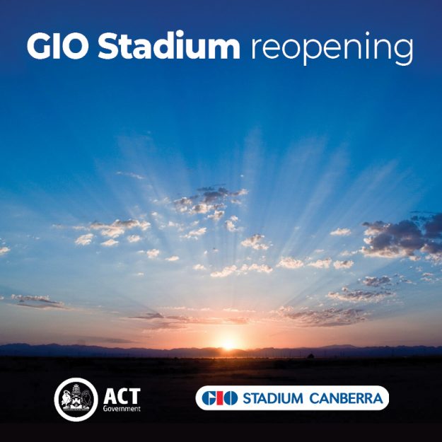 GIO Stadium reopening