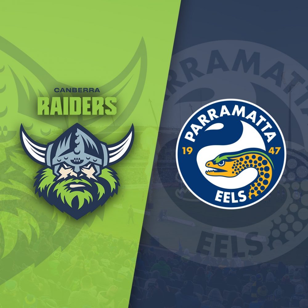 NRL 2023 – Raiders v Eels - GIO Stadium Canberra