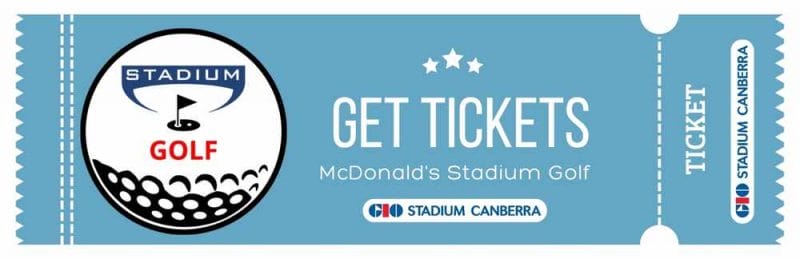 Purchase Stadium Golf Tickets at Ticketek