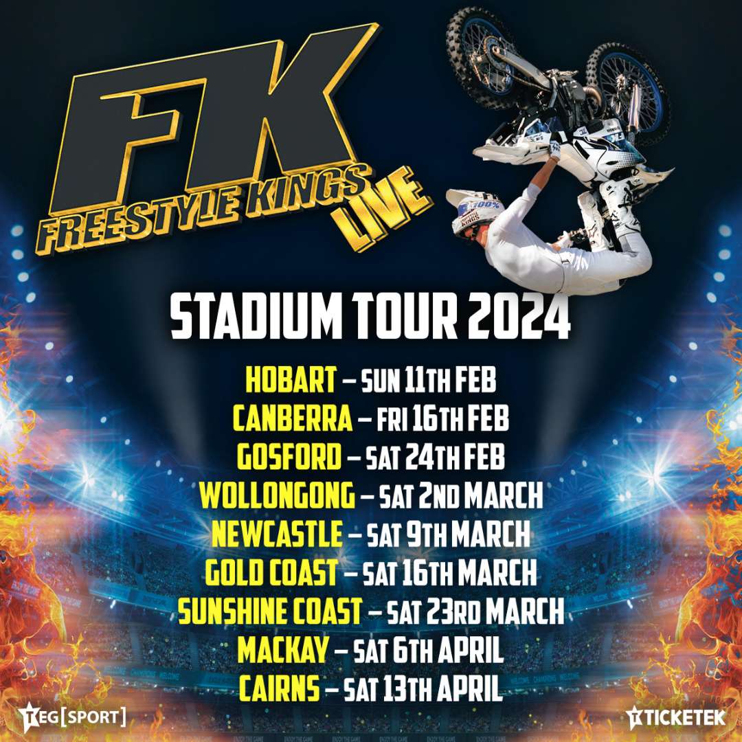 Freestyle Kings show in Canberra - Friday 16 February at GIO Stadium