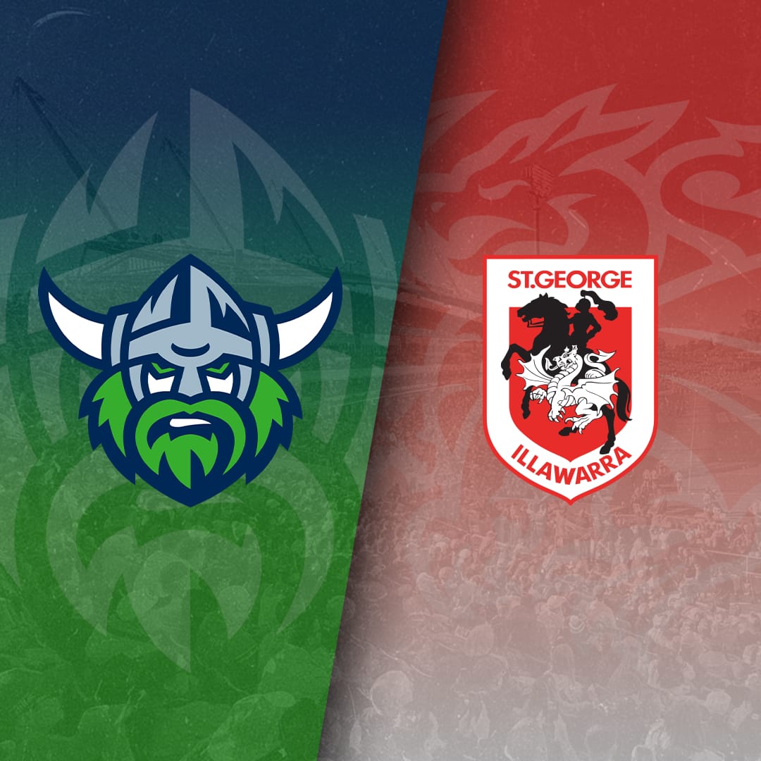 NRL: Canberra Raiders v St George Illawarra Dragons